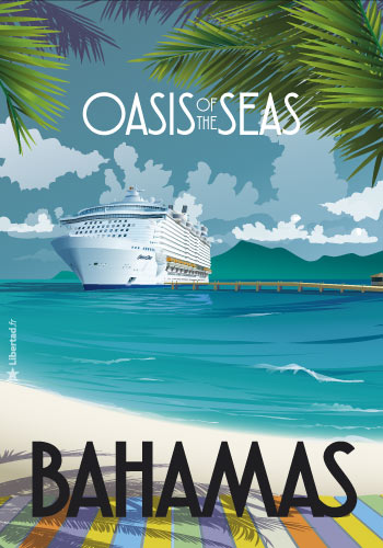 Oasis of the Seas Poster by Libertad.fr